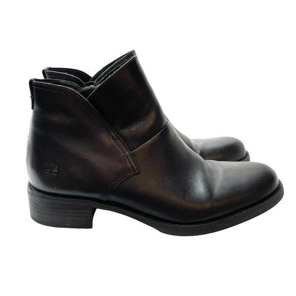 Timberland Beckwith Chelsea Side Zip Leather Boots(9) - Picture 6 of 10